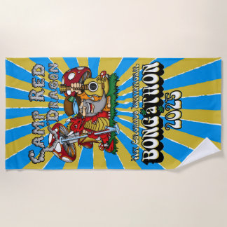 Camp Red Dragon 2025 B.A.T. Beach Towel