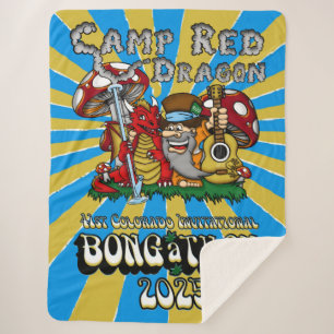 Camp Red Dragon 2025 B.A.T. Sherpa Blanket