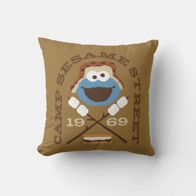 Camp Sesame Street 1969 Cushion (Front)