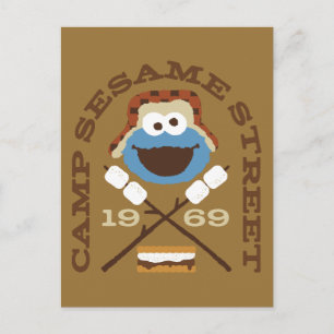 Camp Sesame Street 1969 Postcard