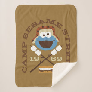 Camp Sesame Street 1969 Sherpa Blanket