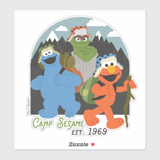 Camp Sesame Street EST. 1969 (Sheet)