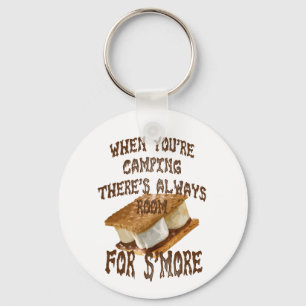 Camp Smores Key Ring