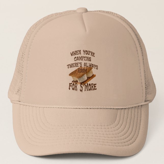 Camp Smores Trucker Hat (Front)