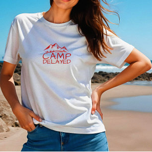 Camp Somehow Outdoor Humour Hiking Shirt