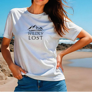 Camp Somehow Outdoor Humour Hiking Shirt