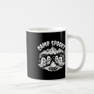Camp Spooky Summerween Summer Halloween Cute Ghost Coffee Mug