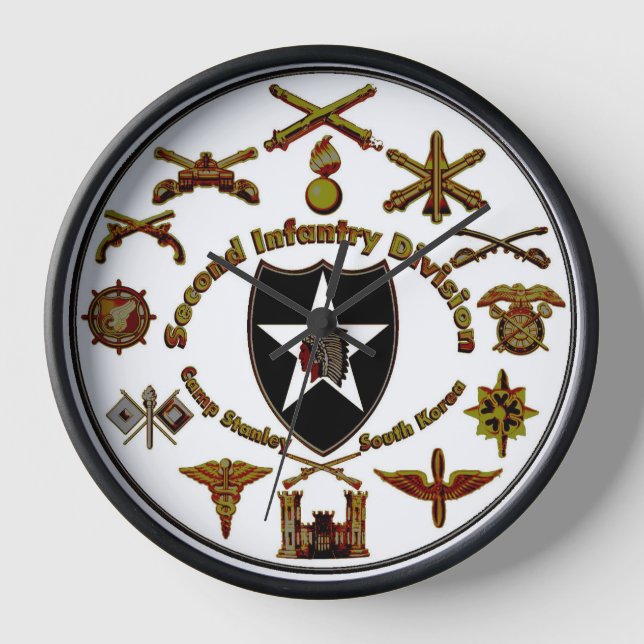 Camp Stanley Wall Clock (Front)