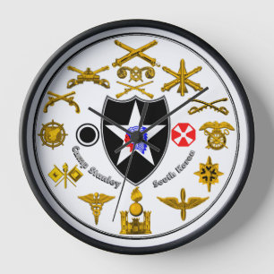 Camp Stanley Wall Clock