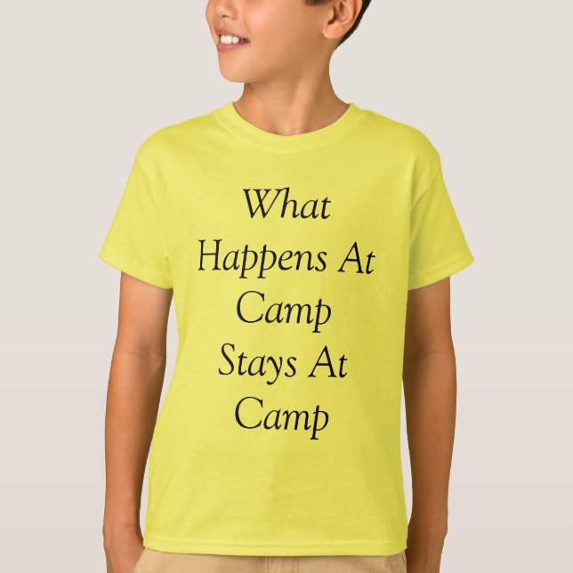 Camp T-Shirt (Front)
