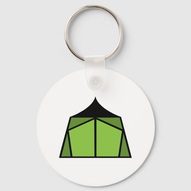 Camp Tent Key Ring (Front)