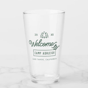 Camp Theme Bachelorette Party Glass
