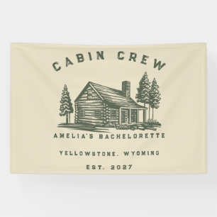 Camp Theme Camping Weekend Bachelorette Party Banner