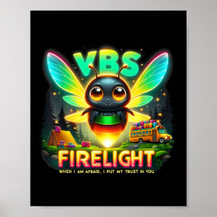 Camp Vacation Bible School Firework 2025 Vbs Camp Poster