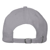 Camp Vagabond Basic Embroidered Grey Cap (Back)