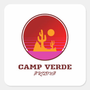 Camp Verde - Arizona Square Sticker
