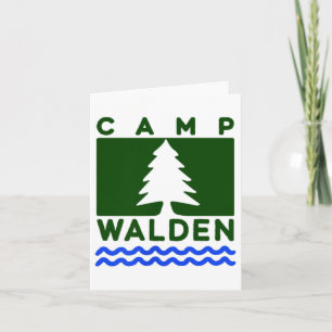 Camp Walden, Summer Camp Girls, Girls Summer Camp Card