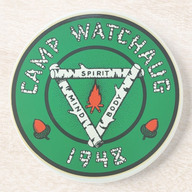 Camp Watchaug Coaster (Front)