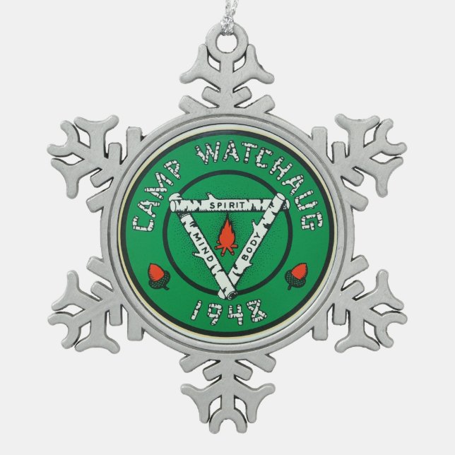 Camp Watchaug Ornament (Front)