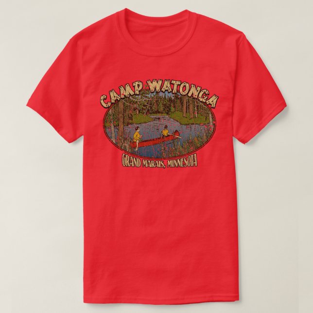 Camp Watonga 1956 T-Shirt (Design Front)