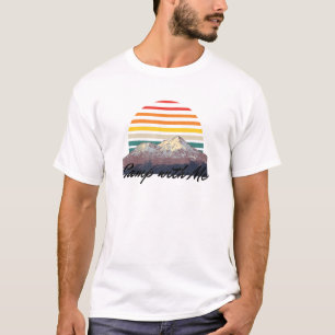 Camp With Me Camper Camp Love Birds Nature Travel T-Shirt