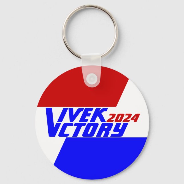 Campaign 2024 election President Vivek RAMASWAMY Key Ring (Front)