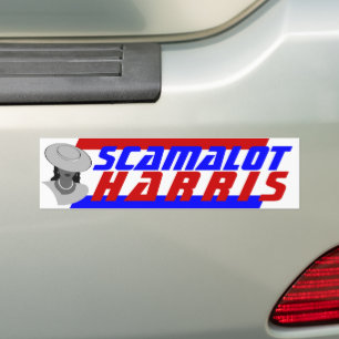 Campaign 2024 President KAMALA SCAMALOT HARRIS  Bumper Sticker