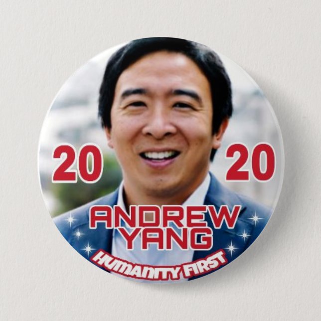 campaign button - Presidential hopeful Andrew Yang (Front)