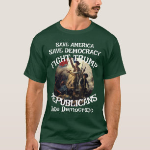 Campaign Cannibal Migrants Political Gas Prices FV T-Shirt