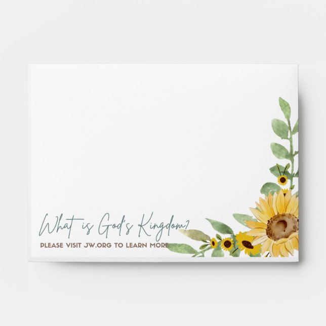 Campaign letter envelope  (Front)