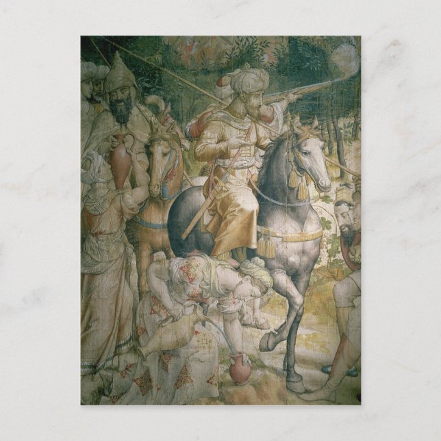 Campaign of Emperor Charles V against the Turks Postcard (Front)