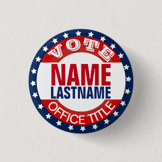 Campaign Template Custom 3 Cm Round Badge