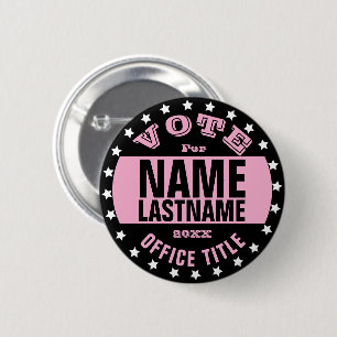 Campaign Template Custom 6 Cm Round Badge