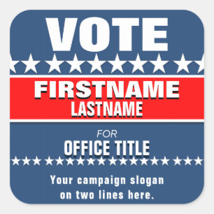 Campaign Template Square Sticker