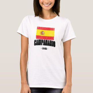 Campanario Spain Es Flag City - Bandera Ropa - T-Shirt