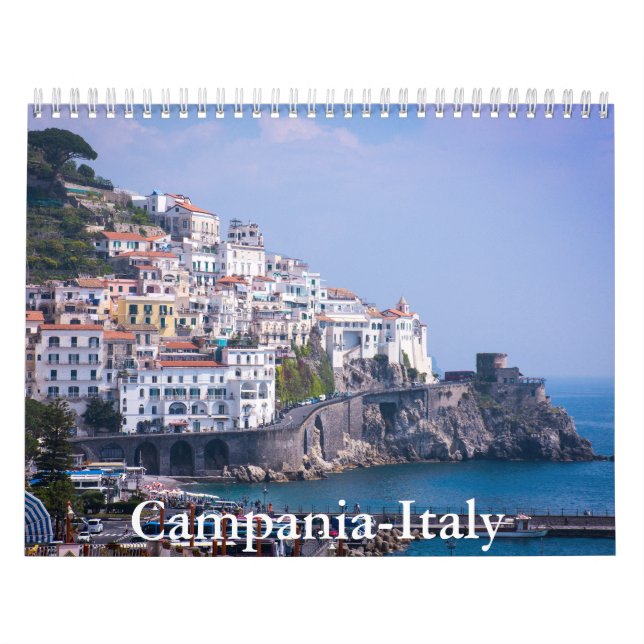 Campania-Italy Calendar (Cover)