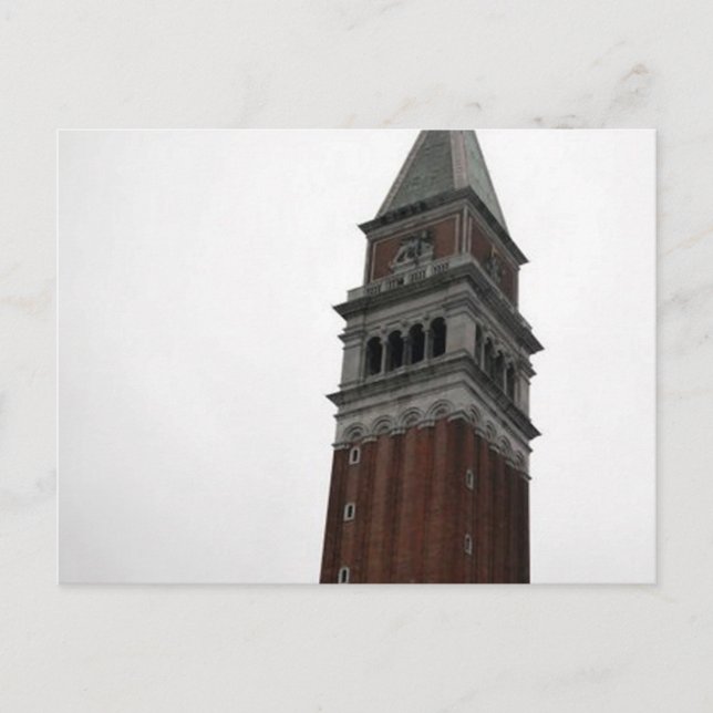 Campanile Piazza San Marco Postcard (Front)