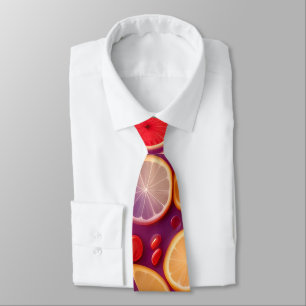 Campari Soda Colorful Pattern Tie