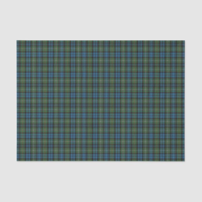 Campbell Argyll Ancient Scottish Tartan    Tissue Paper (Front)