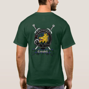 Campbell Clan Badge Adult T-Shirt