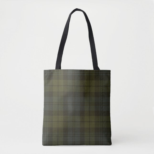 Campbell Clan Tartan Tote Bag (Front)