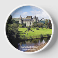 Campbell Clan's Inveraray Castle, Scotland,