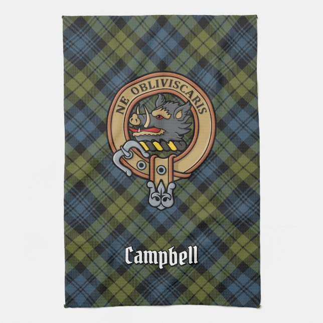 Campbell Crest Kitchen Towel (Vertical)