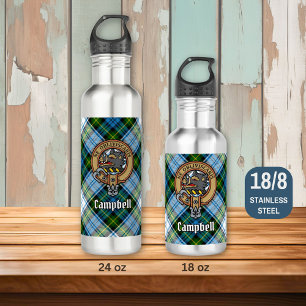 Campbell Crest over Dress Tartan 710 Ml Water Bottle