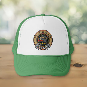 Campbell Crest over Tartan Trucker Hat