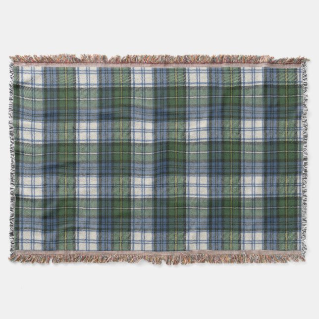 Campbell Dress A Original Scottish Tartan Throw Blanket (Front)
