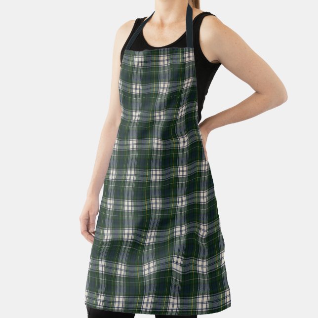Campbell Dress Modern Original Scottish Tartan Apron (Insitu)