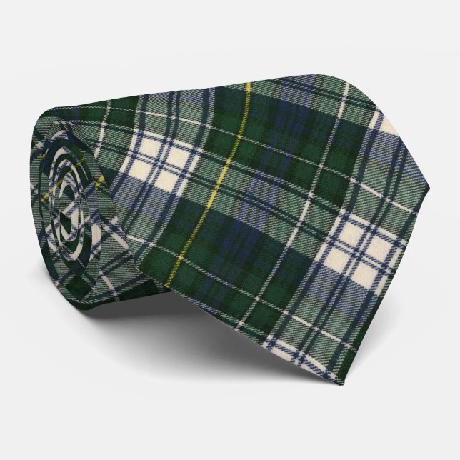 Campbell Dress Modern Original Scottish Tartan Tie (Rolled)