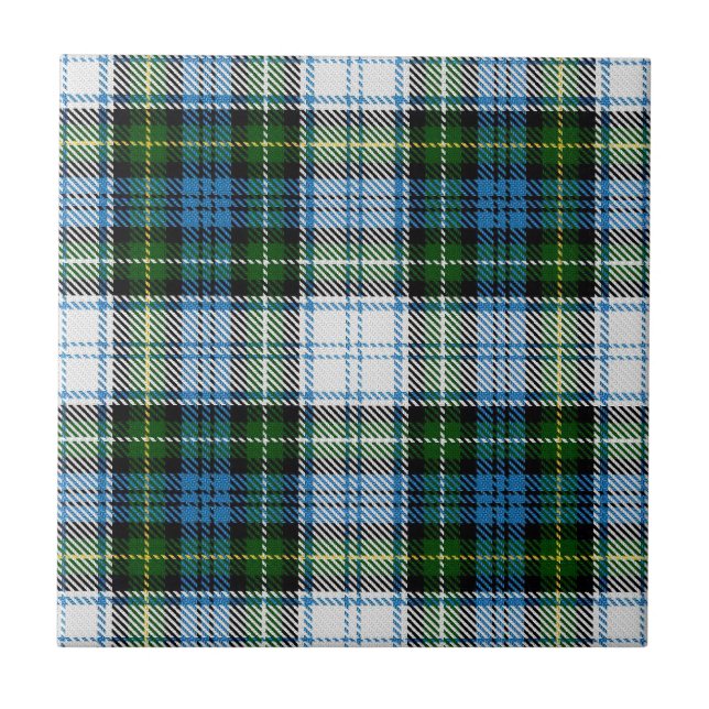 Campbell Dress Tartan Ceramic Tile (Front)