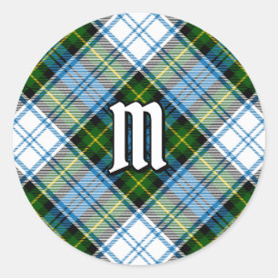 Campbell Dress Tartan Classic Round Sticker